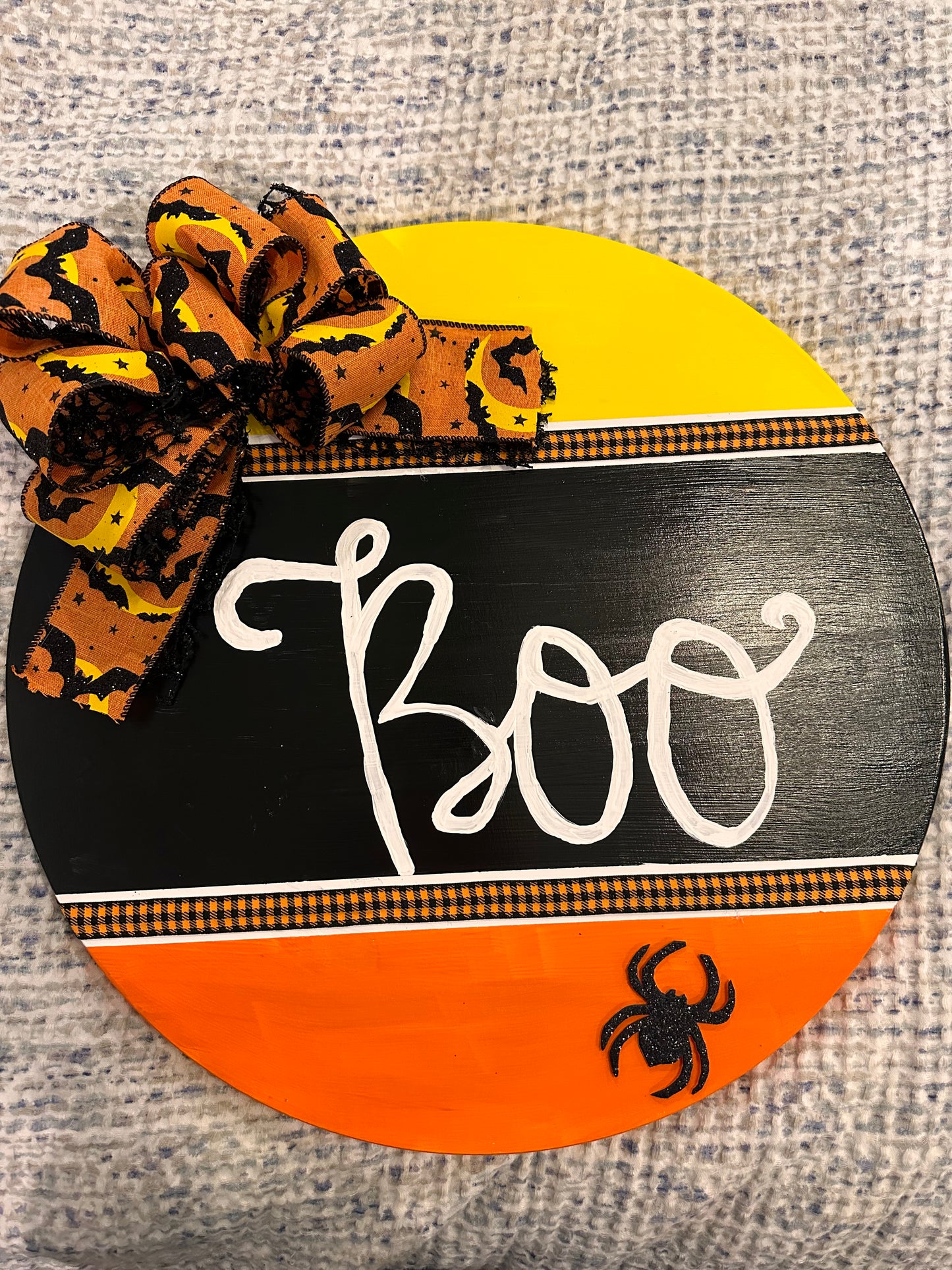 Halloween door decor!