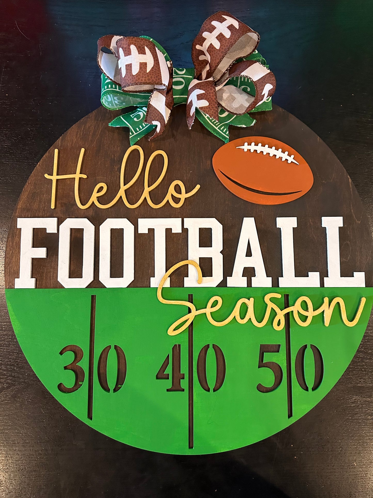 Football Season Decor